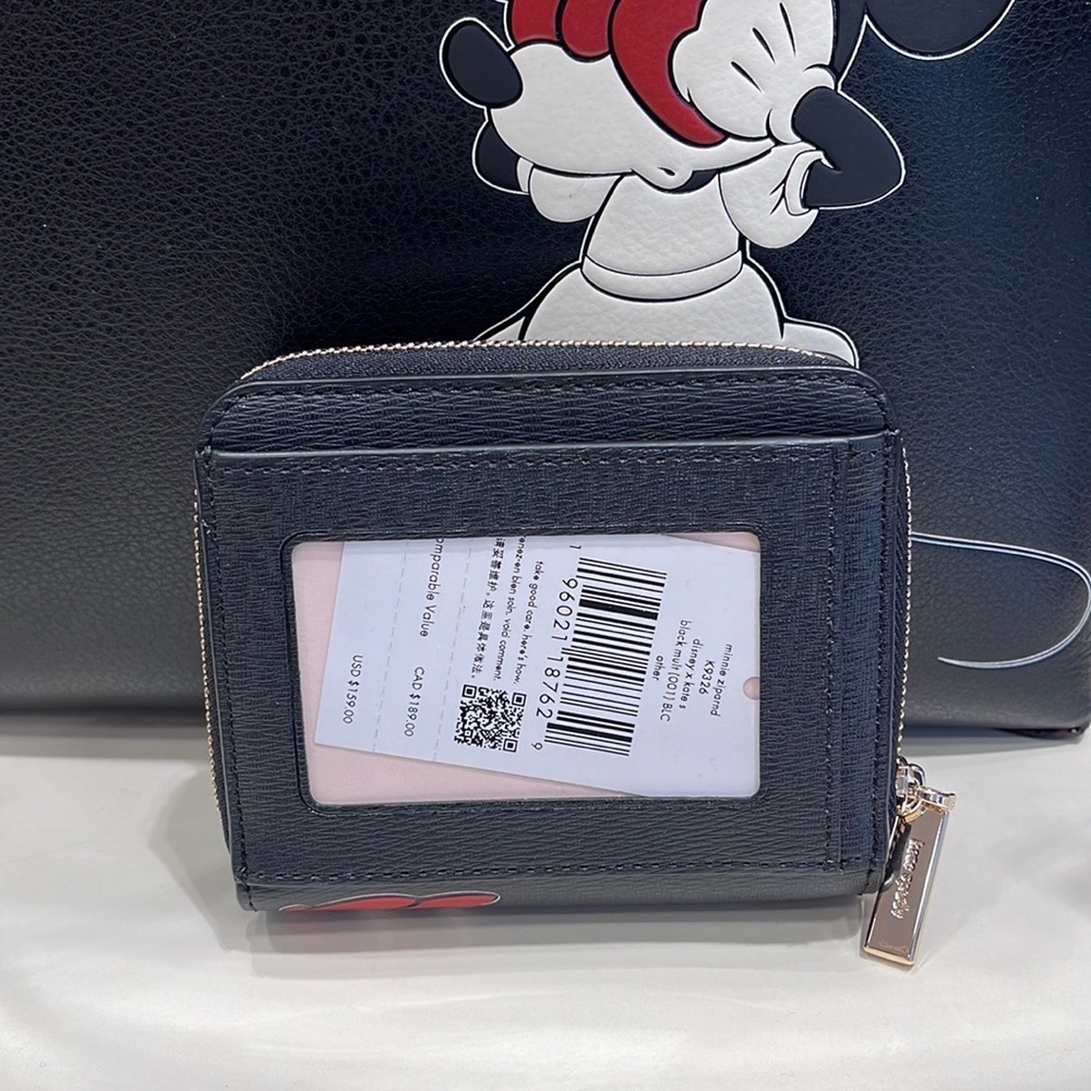 Kate Spade Disney X Kate Spade New York Minnie Mouse Zip Around Wallet - Picture 7 of 16